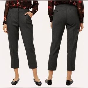 Aritzia WILFRED Wool Blend Grey Flannel Chambery Pant